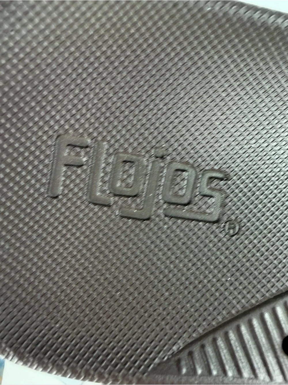 Flojos men's brown thong sandals flip flops size 10.
